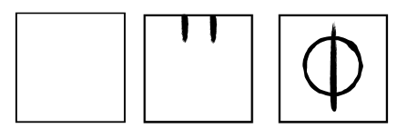 Gruppenwürfel mit Läufer-, Wächter- und Druidinnen-Symbol